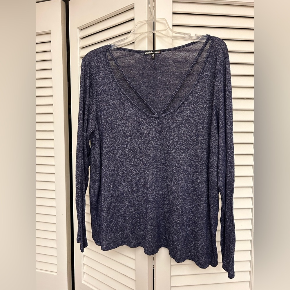 Charlotte Russe blue top